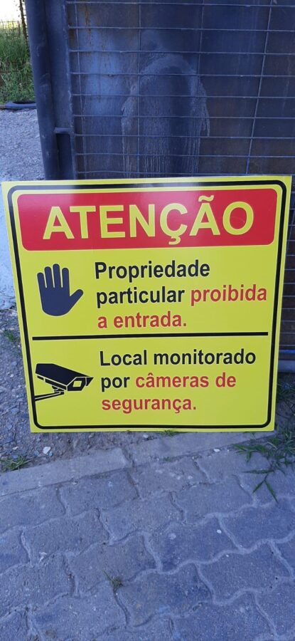Placas indicativas — 15